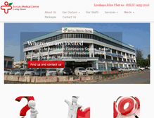 Tablet Screenshot of bintulumedicalcentre.com